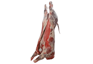 Mezzena bovino appesa - Le carni rosse